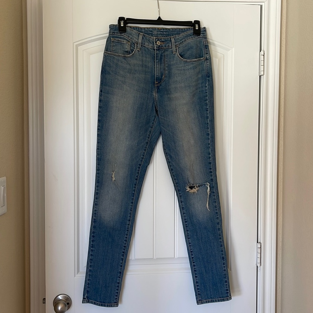 High Rise Skinny Levi Jeans